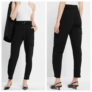 Express belted cargo pants
